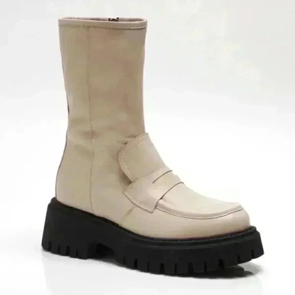 New Free People Madison Loafer Boot / Afterglow